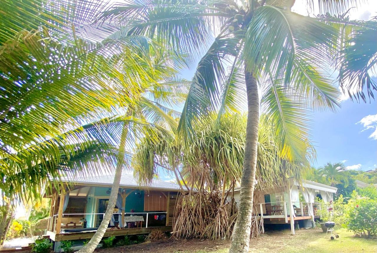 Villa Gaïa - Bungalow Ti-Spa et son jacuzzi privé dans un jardin tropical, séjour en amoureux ou en famille Le Diamant Extérieur photo