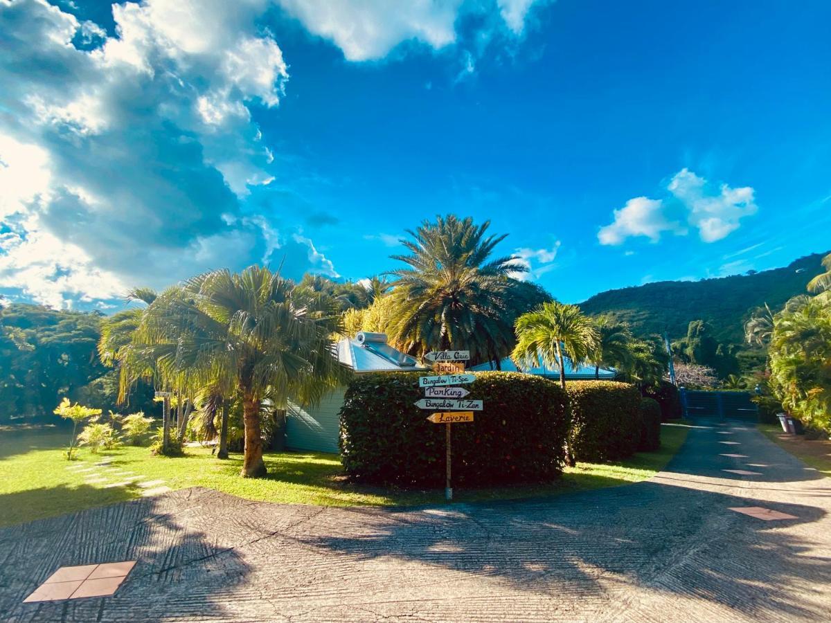 Villa Gaïa - Bungalow Ti-Spa et son jacuzzi privé dans un jardin tropical, séjour en amoureux ou en famille Le Diamant Extérieur photo