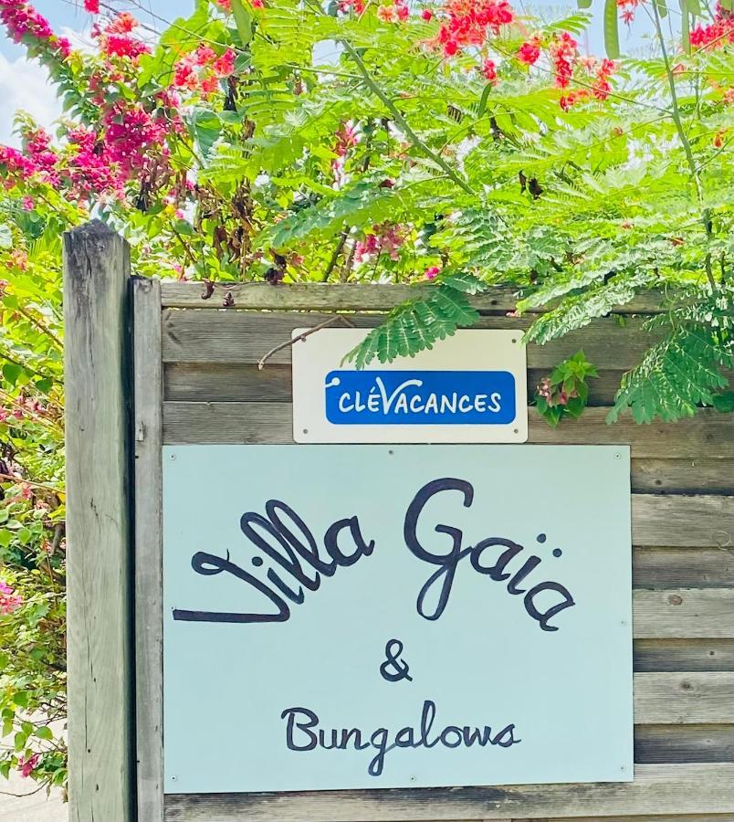 Villa Gaïa - Bungalow Ti-Spa et son jacuzzi privé dans un jardin tropical, séjour en amoureux ou en famille Le Diamant Extérieur photo