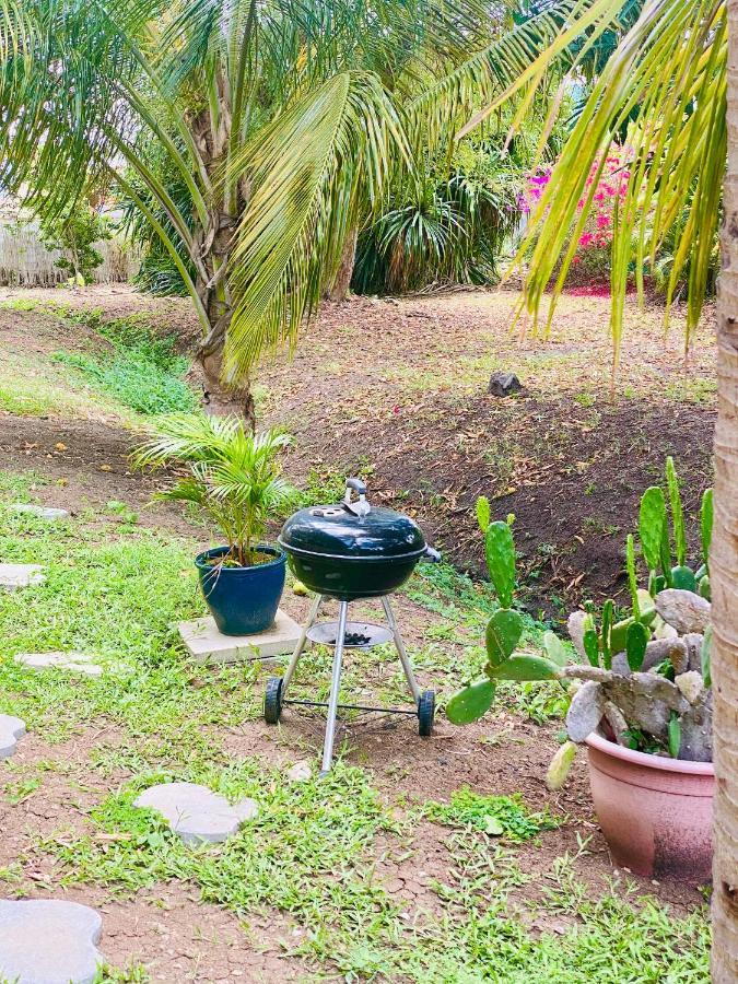 Villa Gaïa - Bungalow Ti-Spa et son jacuzzi privé dans un jardin tropical, séjour en amoureux ou en famille Le Diamant Extérieur photo